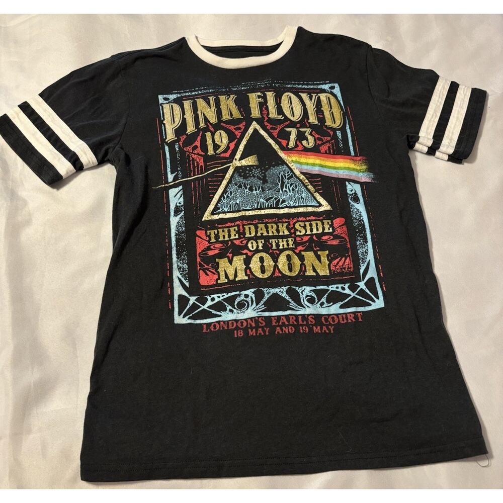 LIQUID BLUE Men's Med Pink Floyd 1973 The Dark Side Of The Moon Colorful T-Shirt